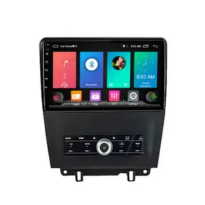 9 inç araba navigasyon Android AC Ford Mustang için 2010-2014 radyo Video MP5 WIFI GPS multimedya sistemi tam dokunmatik ekran IPS