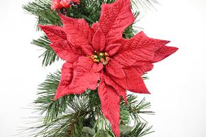 Décorations de Noël personnalisées pour l'intérieur et l'extérieur, guirlandes et couronnes de Noël festives en pin - Product Image 3