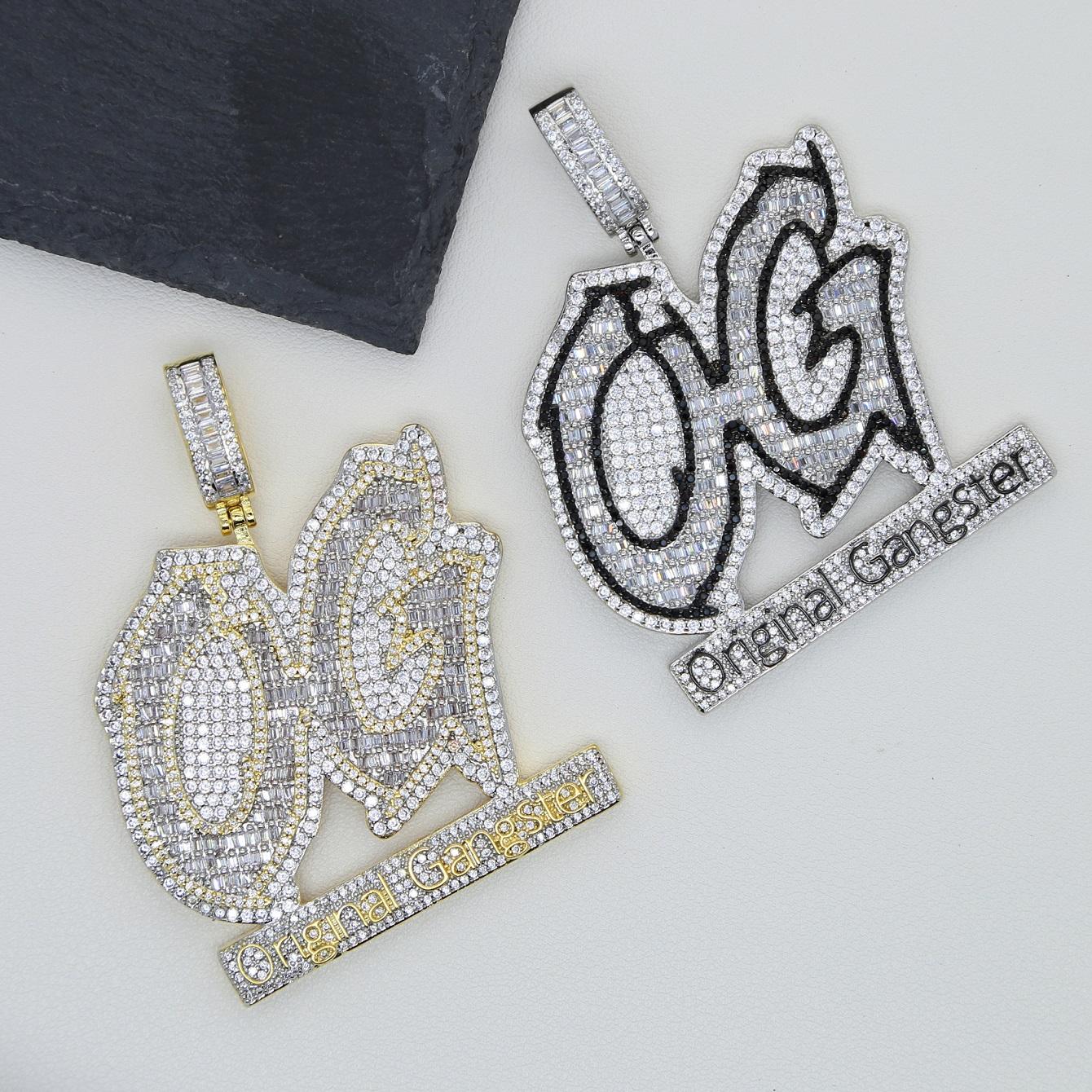 Original Gangster Letter Necklace for Men - Fashionable Punk