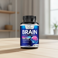 Complément alimentaire de haute qualité, nootropiques, capsules pour booster le cerveau, concentration, concentration accrue, bonne mémoire, capsules pour améliorer le cerveau