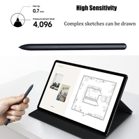 Stylet S Pen pour Samsung Galaxy Tab S6 7 8 Galaxy Tab S10 +,Tab S10 Ultra S Pen avec détection de pression 4096