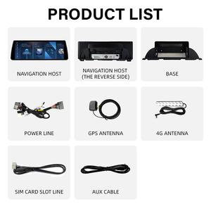 Serie 6 12,3 "Android HD Pantalla táctil Navegación <span class=keywords><strong>en</strong></span> <span class=keywords><strong>vivo</strong></span> Música <span class=keywords><strong>en</strong></span> línea WIFI Carplay Anddriod Auto para 2010-2012 BMW CIC Serie 6 - Product Image 3