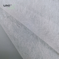 Papier thermocollant non tissé, tissu d'interfaçage, doublure non tissée thermocollante pour chemises