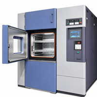 Equipo de Prueba de Impacto por Temperatura Fría y Caliente, Cámara de Choque Térmico de 3 Zonas con Pantalla Táctil para Laboratorio