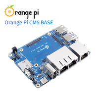 Carte de Base Orange Pi CM5 2.5G Gigabit LAN ordinateur à carte unique adapté au Module de calcul OrangePi 5 carte de base
