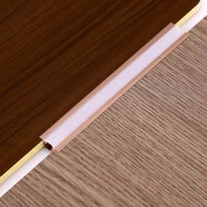 Nouveauté, facile à installer, panneau mural plat en bambou imperméable à l'eau, texture imitation bois, décoration intérieure - Product Image 1