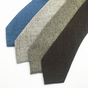 Распродажа, мужской галстук в темно-синюю полоску, классический деловой галстук из полиэстера - Product Image 5