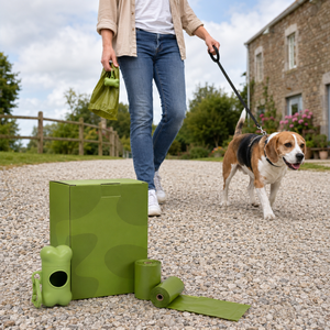 Bolsas para excremento de perro de PE, extra gruesas, a prueba de fugas, para paseos diarios y viajes, empaque personalizado, directo de fábrica - Product Image 1