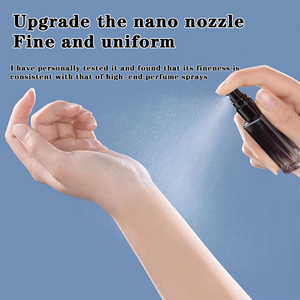 Bán buôn 8ml <span class=keywords><strong>10ml</strong></span> trong suốt vuông chai nước hoa thủy tinh du lịch xách tay Sub Chai xịt rỗng - Product Image 6