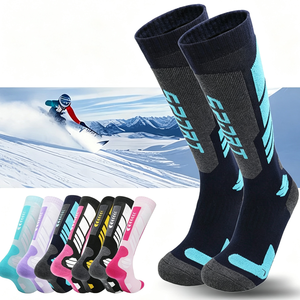 Professional Skiing Socks for Children Warm Winter Thick Knee High Socks Mountain Climbing Anti <b>slip</b> Sports <b>Long</b> Tube Socks - Product Image 1