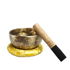Metal 7 Chakras Healing Meditation Yoga Tibetan Singing Bowl Nepal Made Himalayan Sound Bowl - Product Image 4