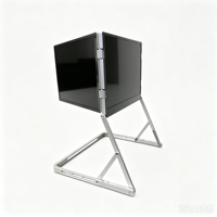 Moniteur portable triple écran multi-tâches pour bureau, 15,6 pouces, 1080P IPS, Type C, haut-parleur intégré, Plug & Play, pour ordinateur portable et ordinateur de bureau