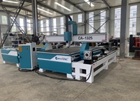 Routeur CNC 4 axes 3d pour la sculpture sur bois Machine de fabrication d'armoires de cuisine CA1325 avec axe rotatif