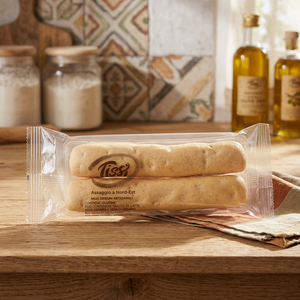 Tissi Maxi Grissini Artigianali Salati Monoporzione 3 kg (15g X 200 Pezzi) Senza Glutine a Base di Farina di Grano Prodotto in Italia Confezione - Product Image 2