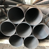 Tuyau en acier au carbone soudé ERW laminé à chaud, prix optimal, 52 pouces, API 5L Grade B, tuyau EMT