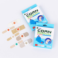 Pansement MDT Corn Feet Clavus Bantuan avec 50% d'acide salicylique MDT304a41 Modèle 2.41cm*7cm Dispositif médical de classe I