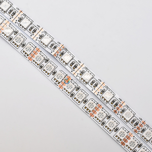 شريط إضاءة ليد مرن مزود بعدد 120 مصباح Led مقاوم للماء رقم <span class=keywords><strong>Ws2812b</strong></span> بقوة 12 فولت و 10 فولت طراز 5050 لتزيين الإضاءة - Product Image 2