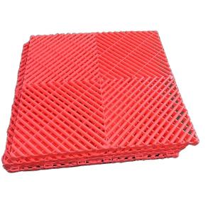 Carreaux de sol pour voiture Carrelage de sol de garage en vinyle plastique antidérapant - Product Image 1