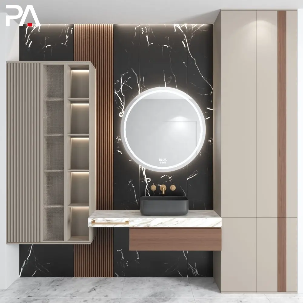 Espejo de armario PA 2023, diseño moderno de lujo para Baño