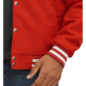 Chaquetas Varsity Ligeras Hechas a Medida con Logotipo Frontal, Precio Más Vendido para Invierno - Product Image 1