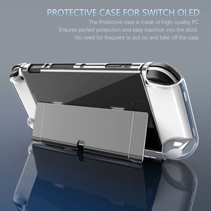 Étui de protection rigide transparent, anti-choc et anti-rayures, type séparé, compatible avec <span class=keywords><strong>Nintendo</strong></span> Switch 2/OLED Joy-Con - Product Image 6