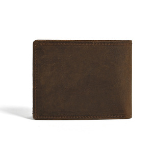 Ando Bag Vintage Genuine Cowhide <b>Leather</b> <b>Mens</b> Bifold <b>Wallet</b> with Card Slots - Product Image 5