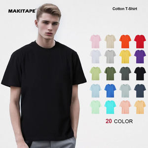 HG7900 Men's Casual <b>T</b>-<b>Shirt</b> 180gsm Custom Cotton 100% Knitted Fabric Oversized Fit Anti-Wrinkle Breathable - Product Image 1