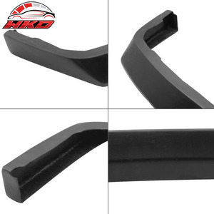 เหมาะสำหรับ Honda Civic ปี 1988-1989 ชุดแต่งกันชนหน้าทรง IKON สีดำดิบ - Product Image 5