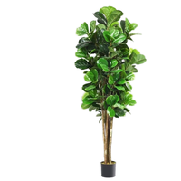 Feuilles de palmier artificielles Offre Spéciale plantes vertes en plastique plantes en pot de palmier bonsaï pour la décoration intérieure