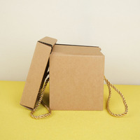 Boîte d'emballage personnalisée en carton ondulé biodégradable FSC RoHS pour verres, pots, confiseries, bougies et cosmétiques