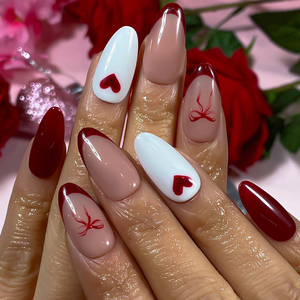 10 pièces de <span class=keywords><strong>faux</strong></span> ongles en acrylique personnalisés pour la <span class=keywords><strong>Saint</strong></span>-<span class=keywords><strong>Valentin</strong></span>, design complet, faits à la main, luxe, vente en gros, art des ongles, <span class=keywords><strong>faux</strong></span> ongles, <span class=keywords><strong>faux</strong></span> ongles - Product Image 4