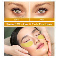 Masque pour les yeux en silicone OEM, hypoallergénique, réutilisable, sans colle, anti-poches, anti-rides
