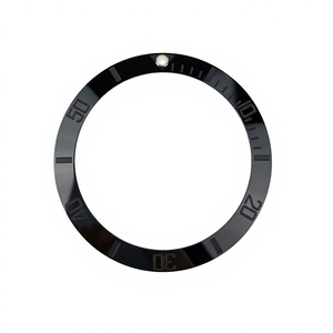 SKX007 38mm Diving <b>Watch</b> with White Luminous Ceramic Bezel Insert Slope Black Color - Product Image 4