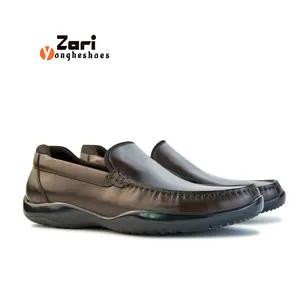 Zari العلامة التجارية تصميم مخصص حذاء المصنعين المنتجين رجل الانزلاق على الأعمال الرسمي أحذية لوفر