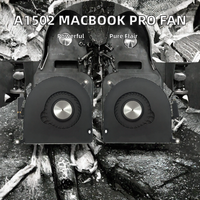 Ventilateur A1398 testé pour Macbook Pro Retina 13 pouces, processeur de refroidissement du processeur, deux roulements à billes, 30 CFM ME864 ME865
