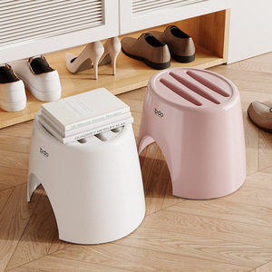 Bdo Plastic <b>Low</b> <b>Stool</b> 30.5x21.5x16 Cm For Bathroom Shower And Shoe Changing - Product Image 2