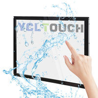 Best Price 17 Inch IP65 Waterproof 10 Points Infrared Touch Screen Panel with IR Frame Low Shipping LED Monitor in Stock