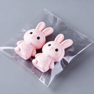 Sacs en polypropylène transparents autocollants pour emballage, épais, pour cadeaux, jouets, bijoux, présentation en <span class=keywords><strong>magasin</strong></span>, sacs en plastique OPP transparents - Product Image 5