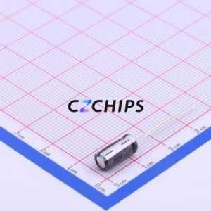 NXB25V47M5 * 11 Lo ผ่านหลุมอลูมิเนียม Electrolytic ตัวเก็บประจุผ่านรู, D5xL11mm 47uF 20% 25V 250mA-100kHz - Product Image 2