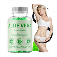 Gummies d'aloe vera à marque privée SPL OEM, complément alimentaire pour la santé, produits de soin des cheveux et de la peau