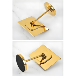 Yiti Nhỏ Dây Vàng Thẻ Đứng Thép Không Gỉ Nhà Hàng Thẻ Thực Đơn Chủ Đám Cưới Đảng Bàn Tên Thẻ Chủ Bảng Số - Product Image 3