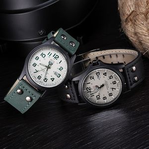 นาฬิกาข้อมือผู้ชาย <span class=keywords><strong>SOKI</strong></span> WH0107 สีน้ำตาล ระบบควอตซ์ เรืองแสง ขนาด 38 มม. ตัวเรือนโลหะผสม สายหนัง 18 ซม. พร้อมหน้าปัดแสดงวันที่ เหมาะสำหรับเล่นกีฬาและใช้ในชีวิตประจำวัน - Product Image 5