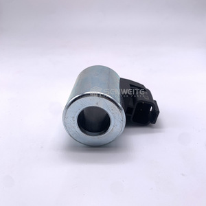 คอยล์โซลินอยด์วาล์ว Senwitt 12V 24V สำหรับปั๊มไฮดรอลิก อะไหล่รถขุด ความยาว 49 มม. - Product Image 4