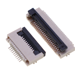 YZ FPC FFC connettore punto di contatto nella parte inferiore 0.5MM passo Backflip tipo H = 2.0mm 4-60pin ZIF SMT per connettore PCB - Product Image 1