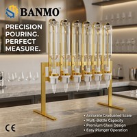 Dispensador de Perfume BANMO, Máquina Dosificadora Precisa, Unidad de Llenado de Fragancias, Dispensador de Botellas para Mostrador