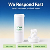 Tube cylindrique en plastique hermétique pour comprimés effervescents avec couvercle déshydratant pour emballage de compléments alimentaires, qualité alimentaire, directement de l'usine
