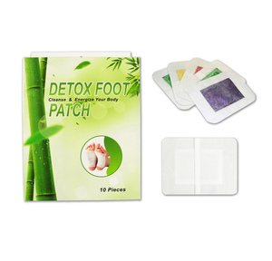 生姜漢方薬デトックス用天然ハーブ酢炭竹デトックスフットパッチハーブパッド - Product Image 4