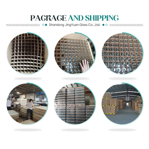 Vente chaude écologique 250ml bouteille de boisson en verre de jus transparent bouteille en verre avec bouchon - Product Image 5