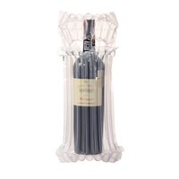 Sac de protection gonflable à colonnes d'air en PE, film protecteur, épaisseur et taille personnalisables pour bouteille de vin, antichoc