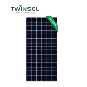 Module solaire Twinsel TSM144-9-535M-555M 535W 540W 545W 550W 555W Haute efficacité Mono PERC pour projets résidentiels et commerciaux - Product Image 1